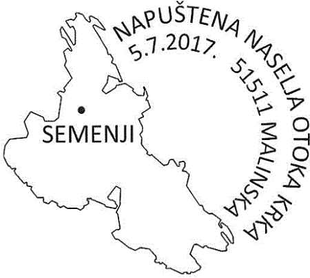 NAPUŠTENA NASELJA OTOKA KRKA - SEMENJI
